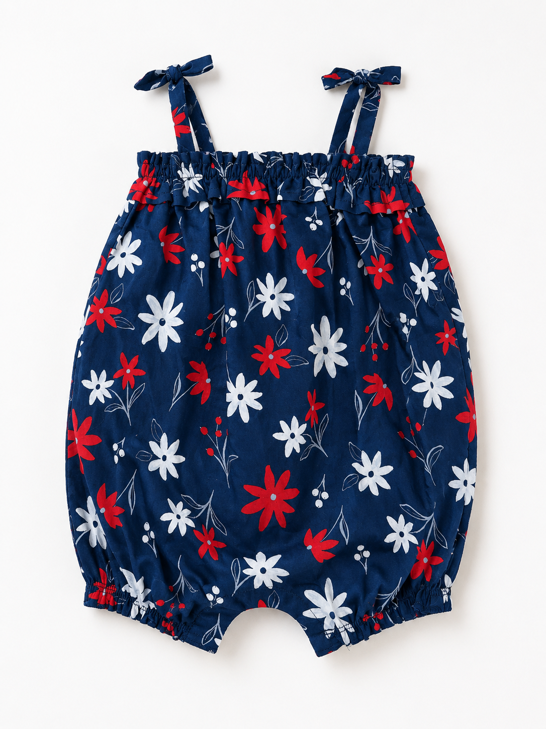 Stars & Blossoms Bubble Romper