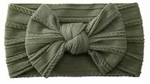 Soft Nylon Baby Bow Headband