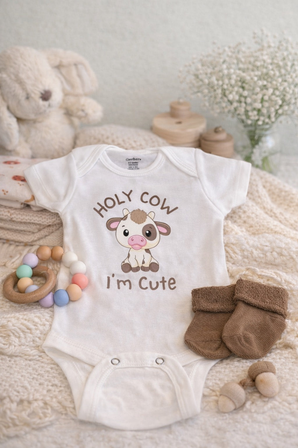 Holy Cow Onesie