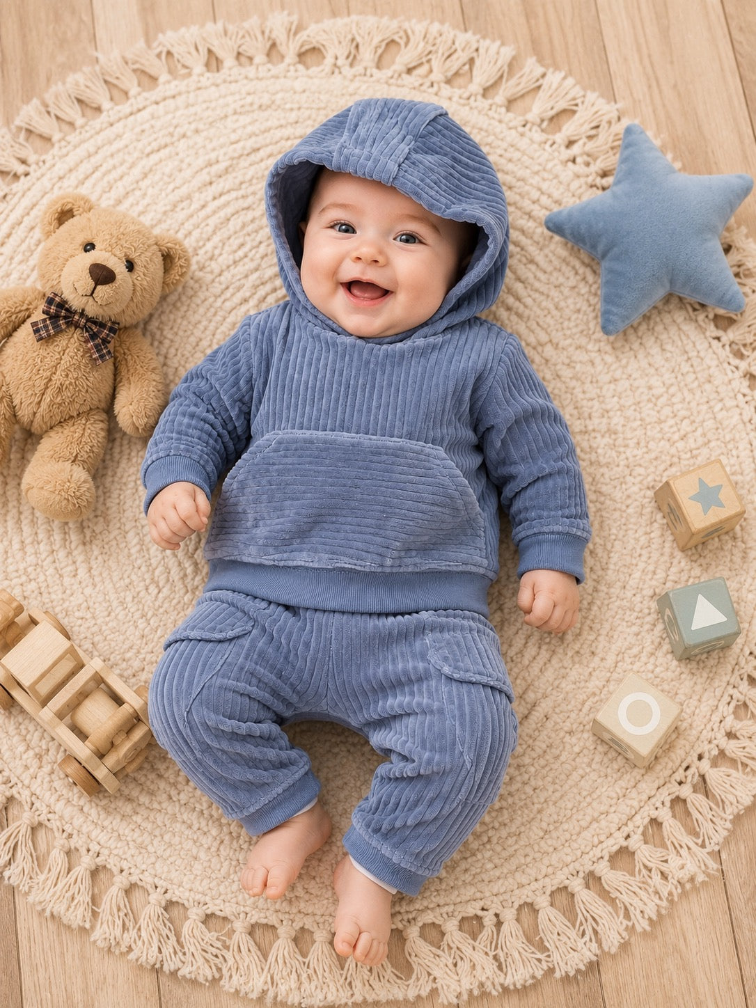 Cozy Cloud Corduroy Lounge Set