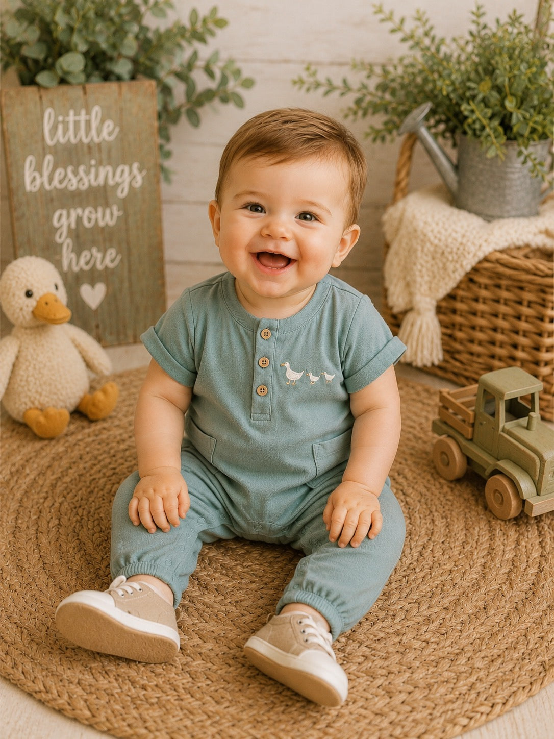 Duckling Days Romper