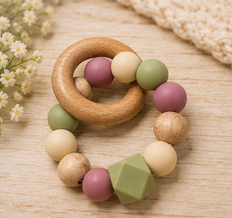 Handmade Silicone Teething Ring