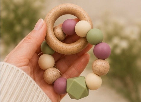 Handmade Silicone Teething Ring
