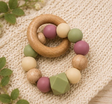 Handmade Silicone Teething Ring