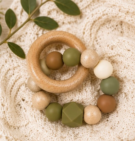 Handmade Silicone Teething Ring