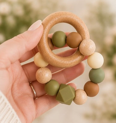 Handmade Silicone Teething Ring