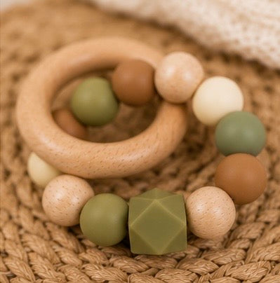 Handmade Silicone Teething Ring