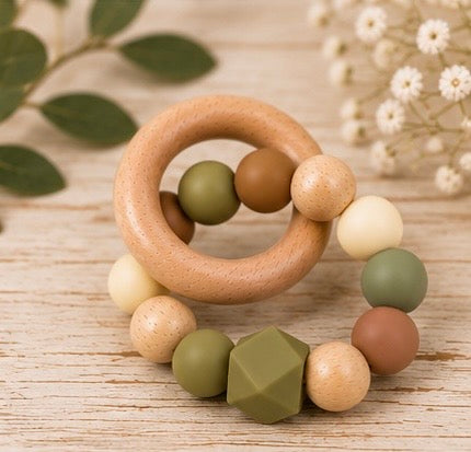 Handmade Silicone Teething Ring