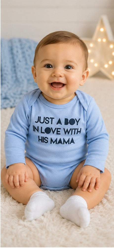 Mama's Little Love Bodysuit Set