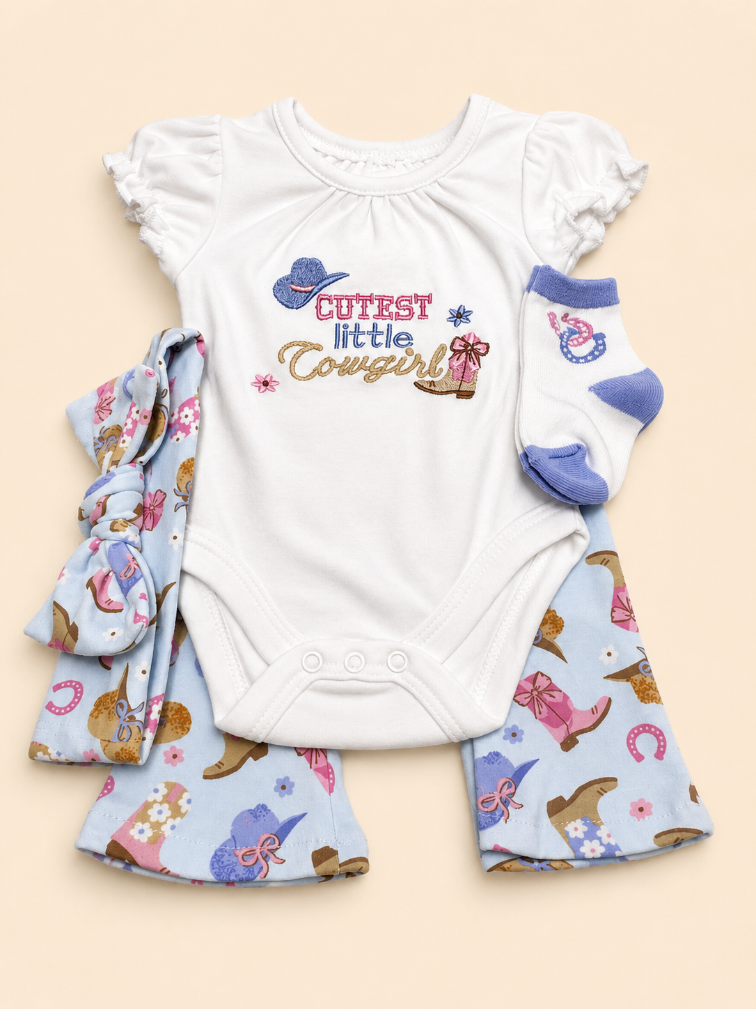 Little Cowgirl Charm Set
