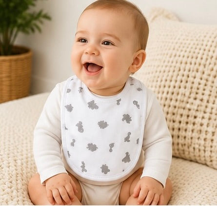 Classic Cotton Baby Bib Set