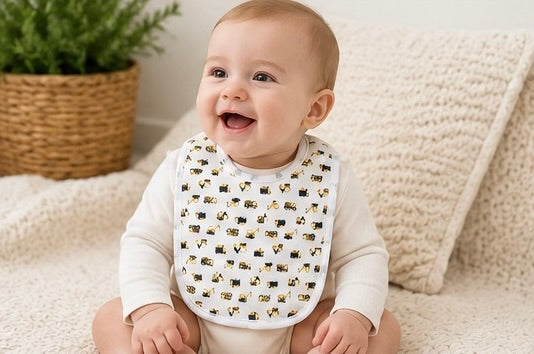 Classic Cotton Baby Bib Set