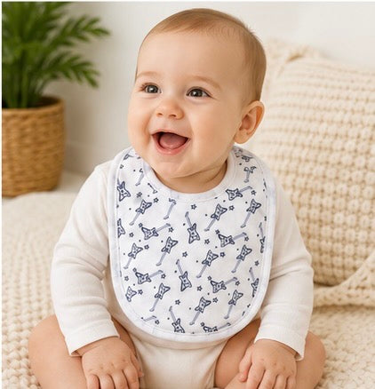 Classic Cotton Baby Bib Set