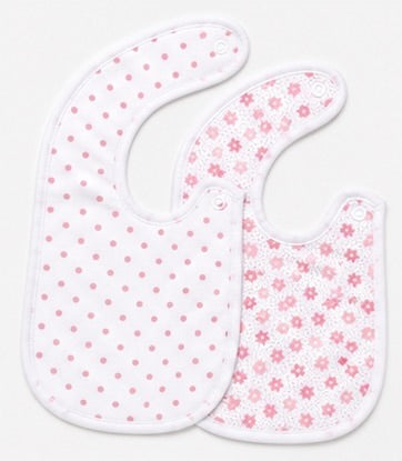 Classic Cotton Baby Bib Set