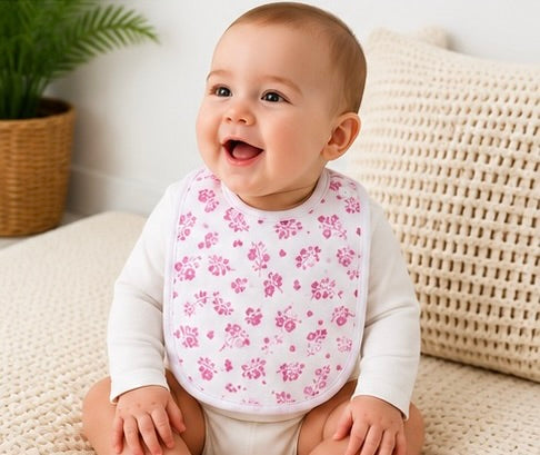 Classic Cotton Baby Bib Set