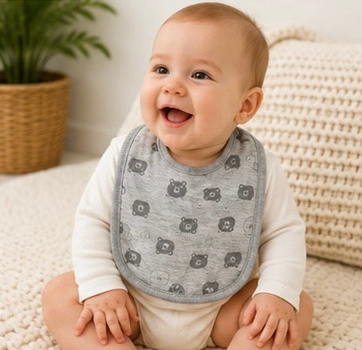 Classic Cotton Baby Bib Set