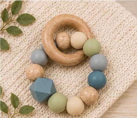 Handmade Silicone Teething Ring