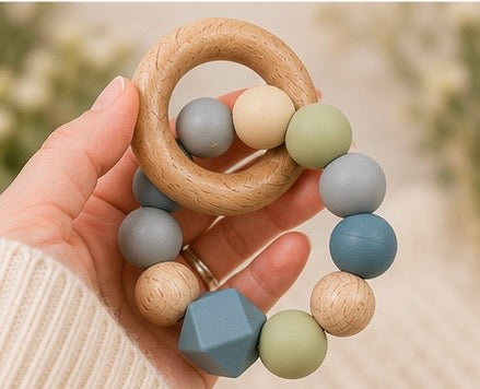 Handmade Silicone Teething Ring