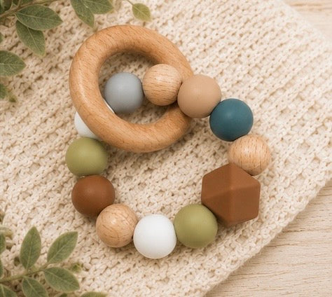 Handmade Silicone Teething Ring
