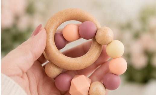 Handmade Silicone Teething Ring