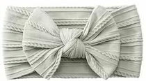 Soft Nylon Baby Bow Headband
