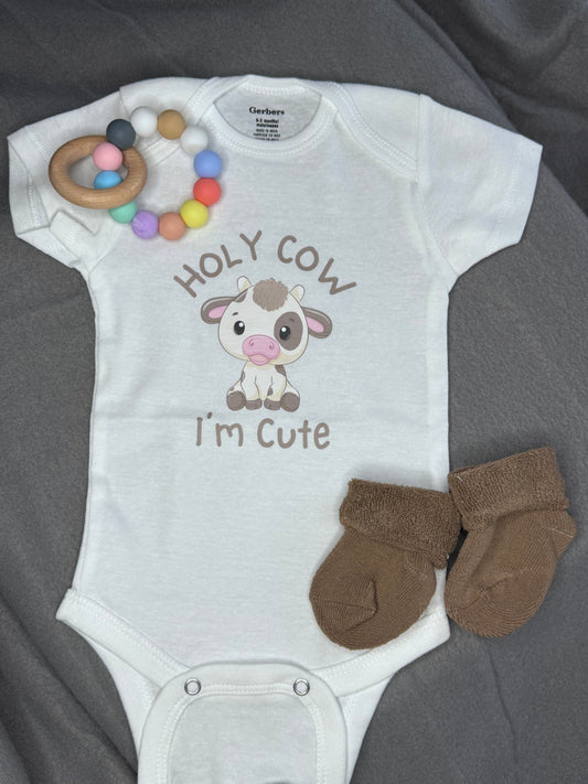Holy Cow Onesie