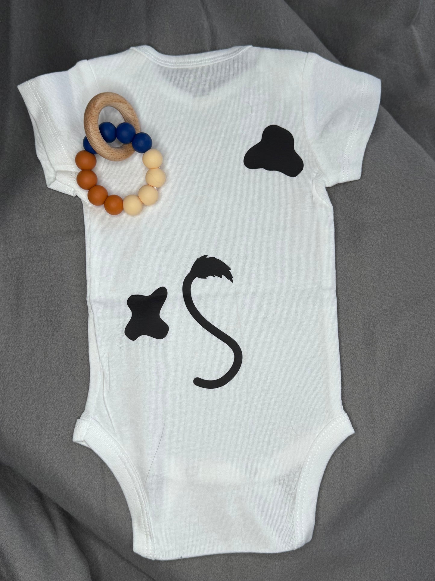 Cow Print Baby Onesie