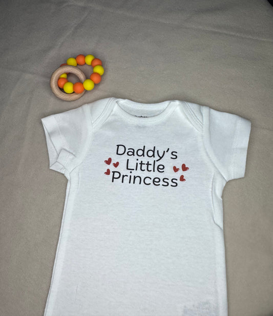 Daddy's Little Princess Baby Onesie