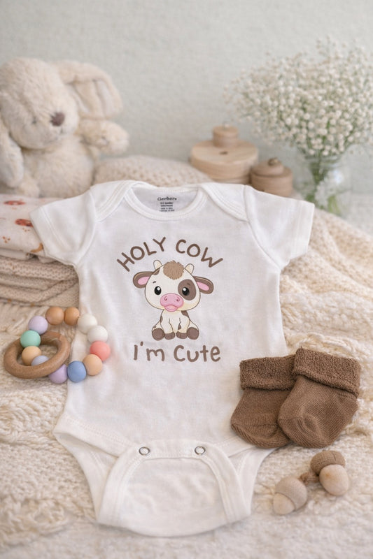 Holy Cow Onesie