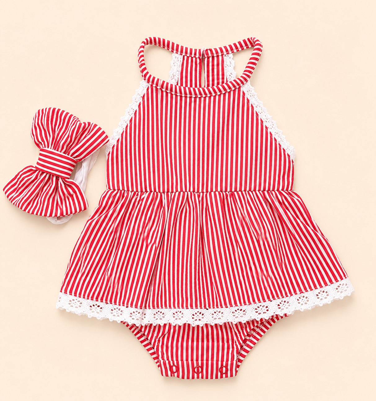 Sweet Summer Stripes Bubble