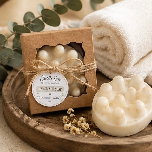 Handmade Massage Spa Bar | Chamomile + Vanilla