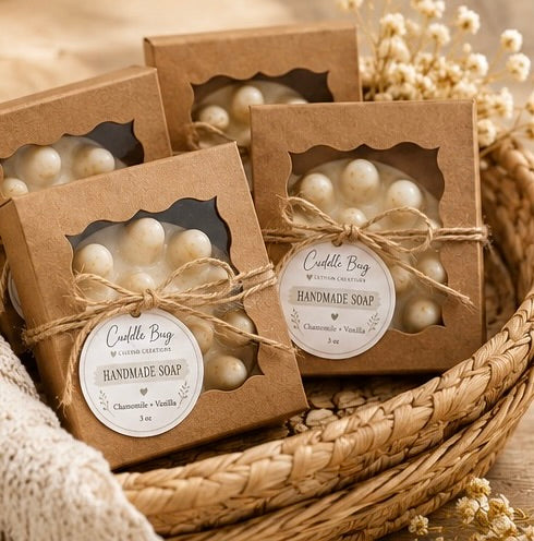 Handmade Massage Spa Bar | Chamomile + Vanilla