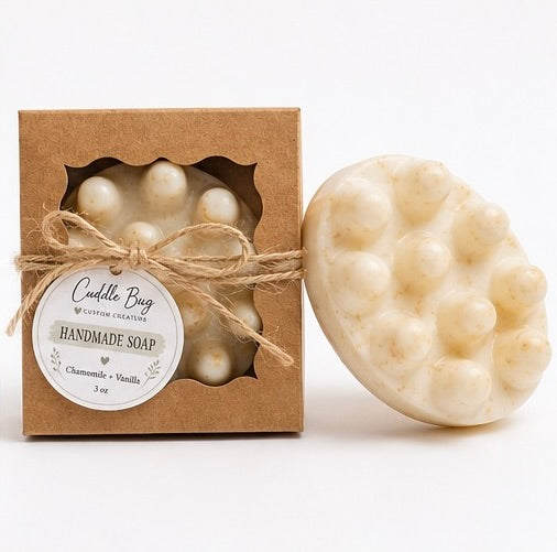Handmade Massage Spa Bar | Chamomile + Vanilla