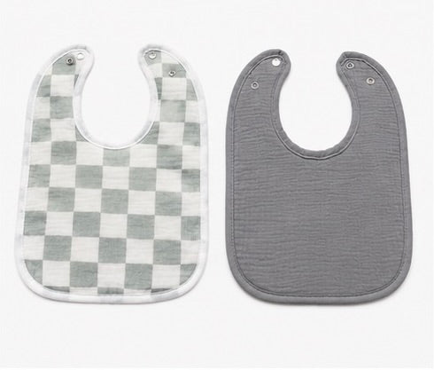 Muslin Baby Bib Set (2-Pack)