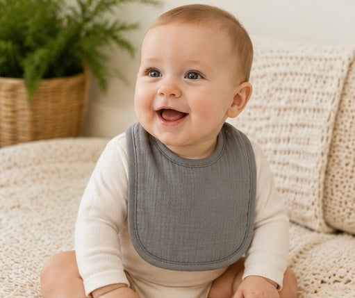 Muslin Baby Bib Set (2-Pack)