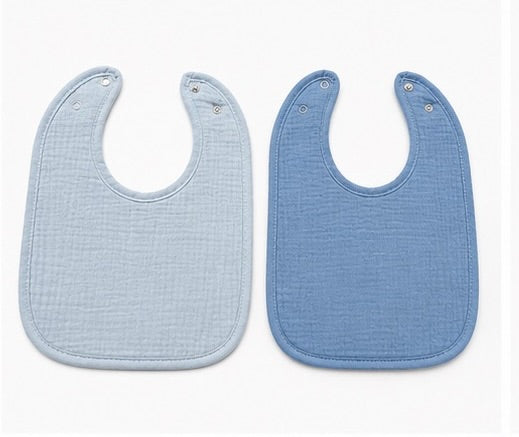Muslin Baby Bib Set (2-Pack)