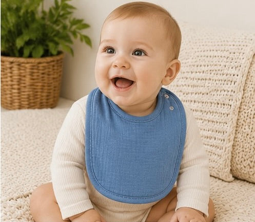 Muslin Baby Bib Set (2-Pack)