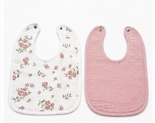Muslin Baby Bib Set (2-Pack)