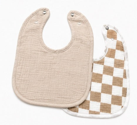 Muslin Baby Bib Set (2-Pack)