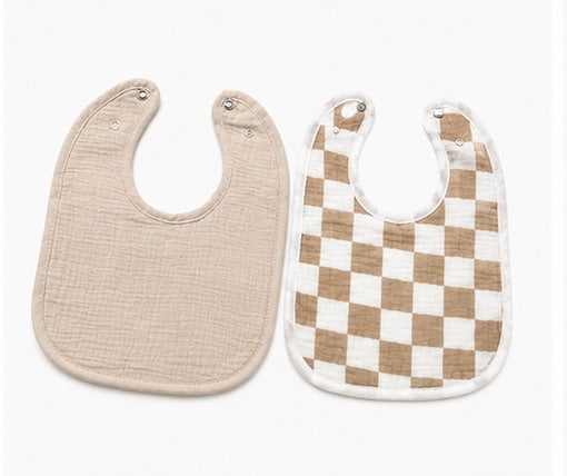 Muslin Baby Bib Set (2-Pack)