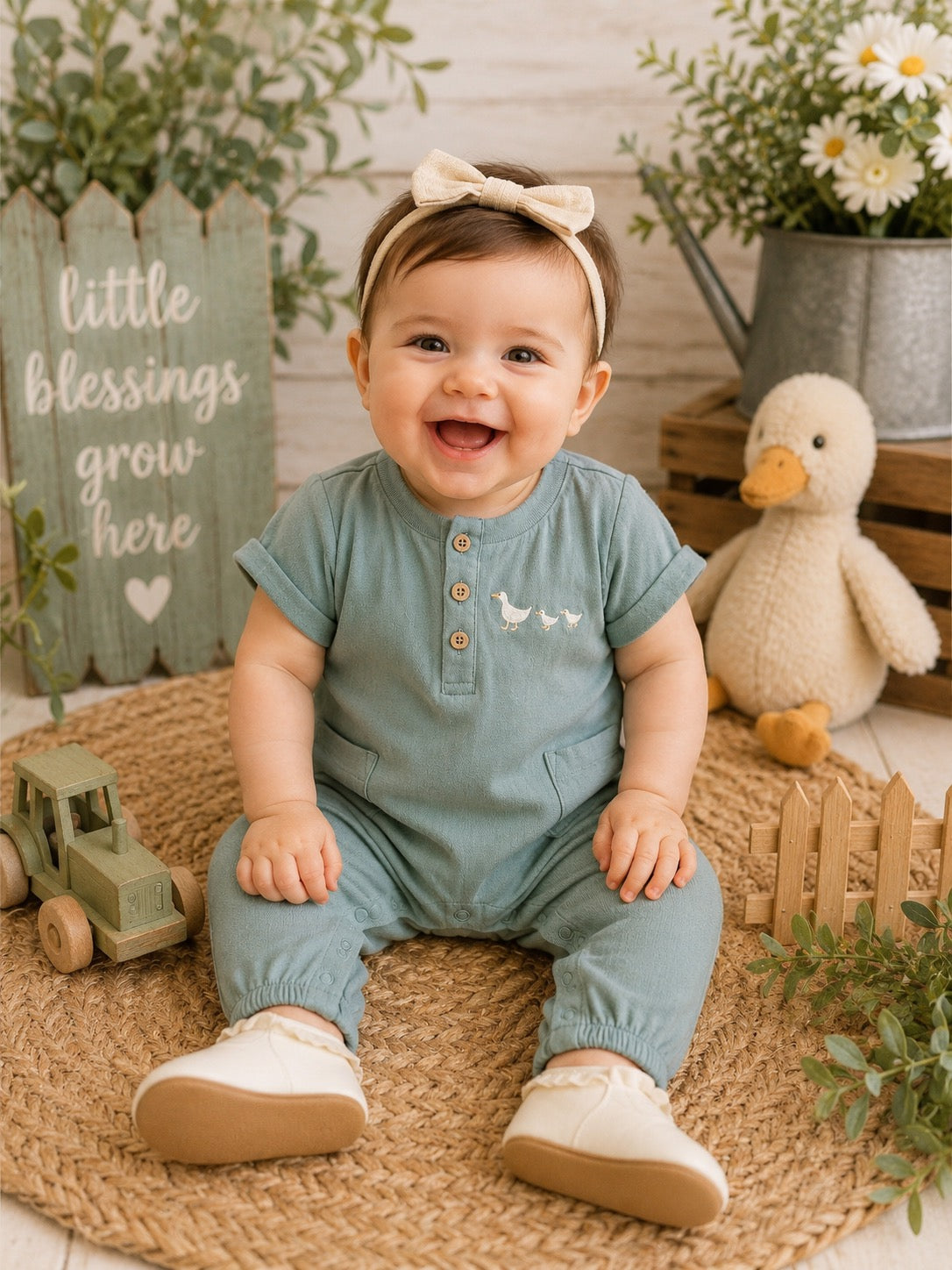 Duckling Days Romper