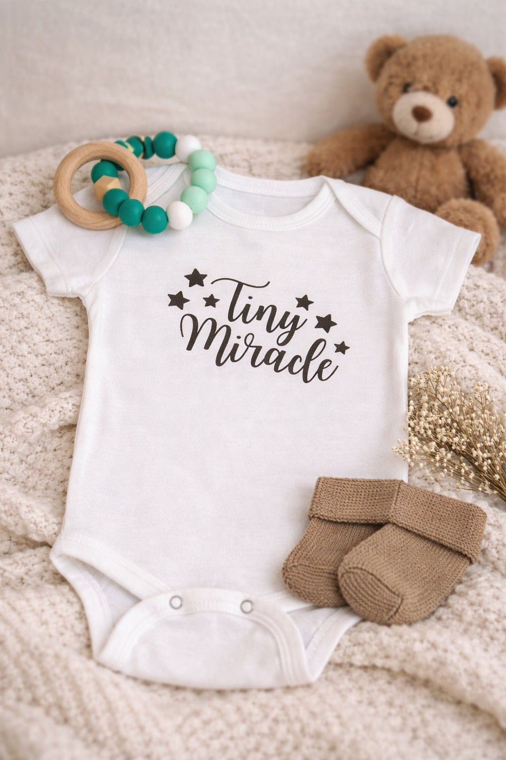 Tiny Miracle Baby Onesie