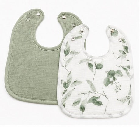 Muslin Baby Bib Set (2-Pack)