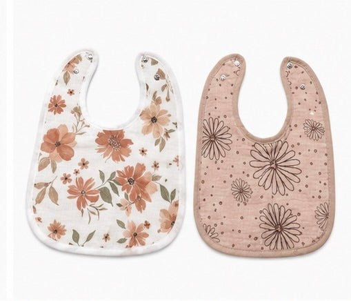 Muslin Baby Bib Set (2-Pack)