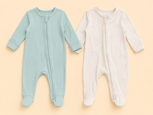 Mint Meadows Sleeper Set