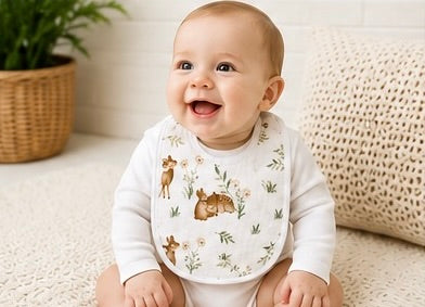 Muslin Baby Bib Set (2-Pack)
